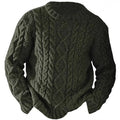 Ellis | Sweter z dzianiny w sploty