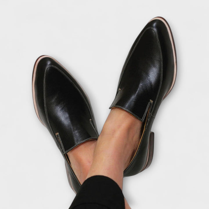 Harrison | Eleganckie Mokasyny Slip-On