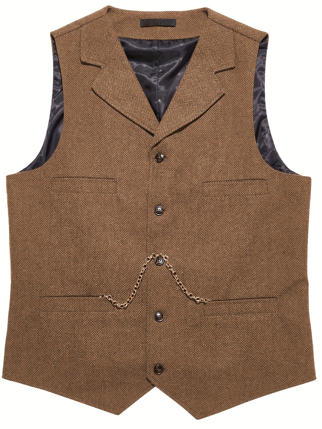 Byron | Elegancka Kamizelka W Kratę