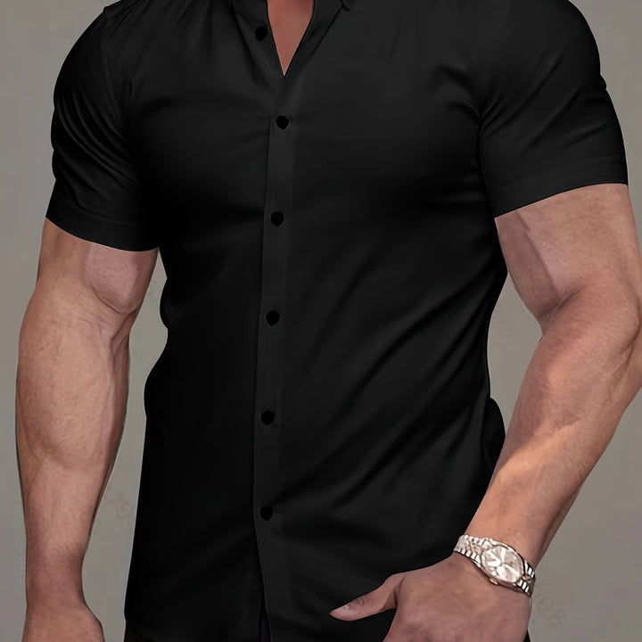 Weston | Elegancka Koszula z Krótkim Rękawem