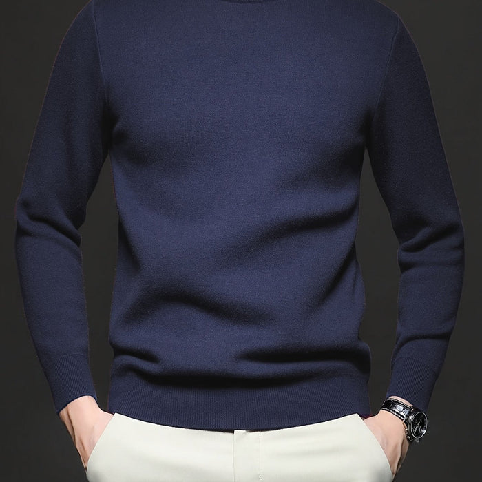 Everett | Elegancki Sweter z Wysokim Kołnierzem