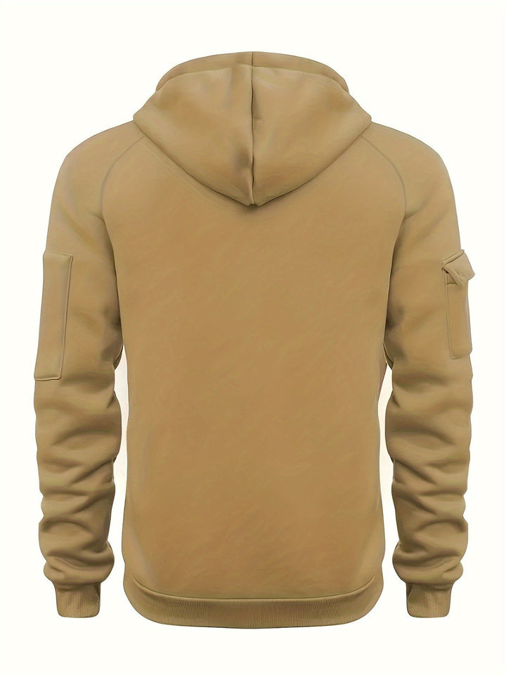 Rafferty | Hoodie z półzamkiem