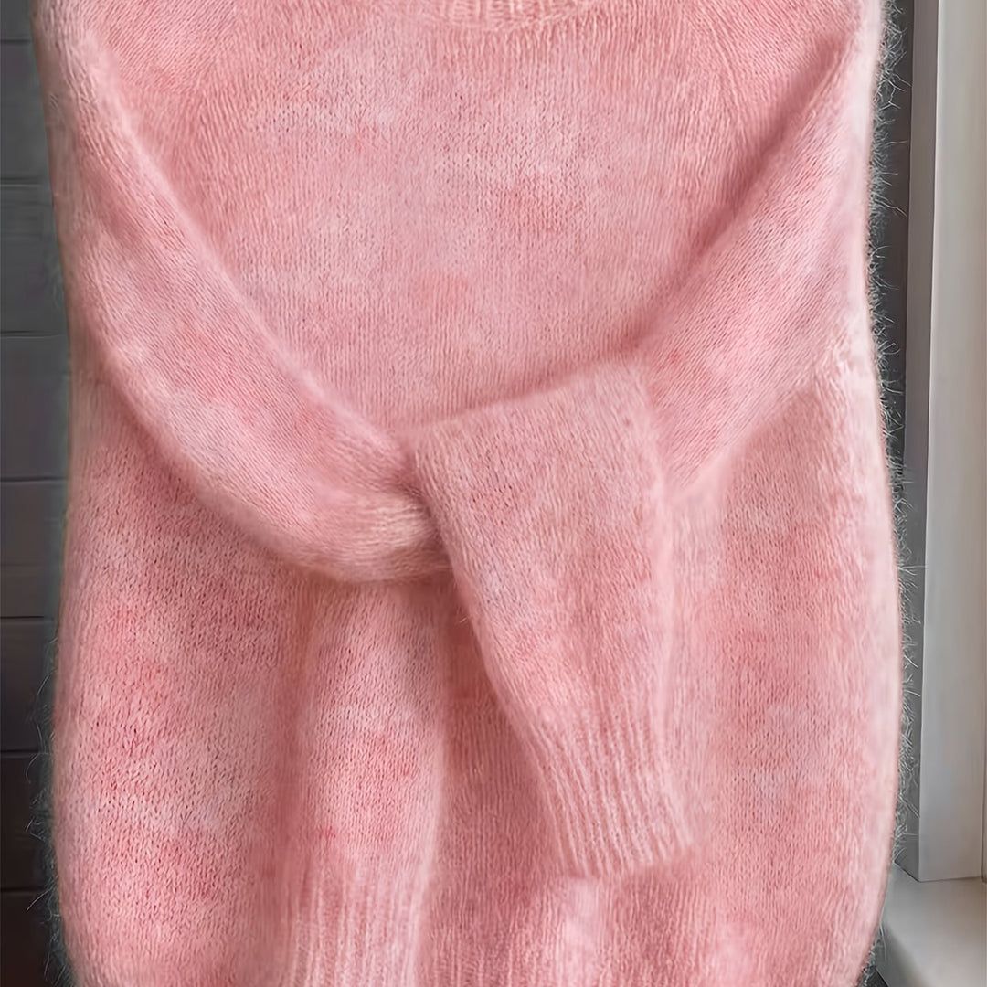Sabine | Miękki sweter z okrągłym dekoltem