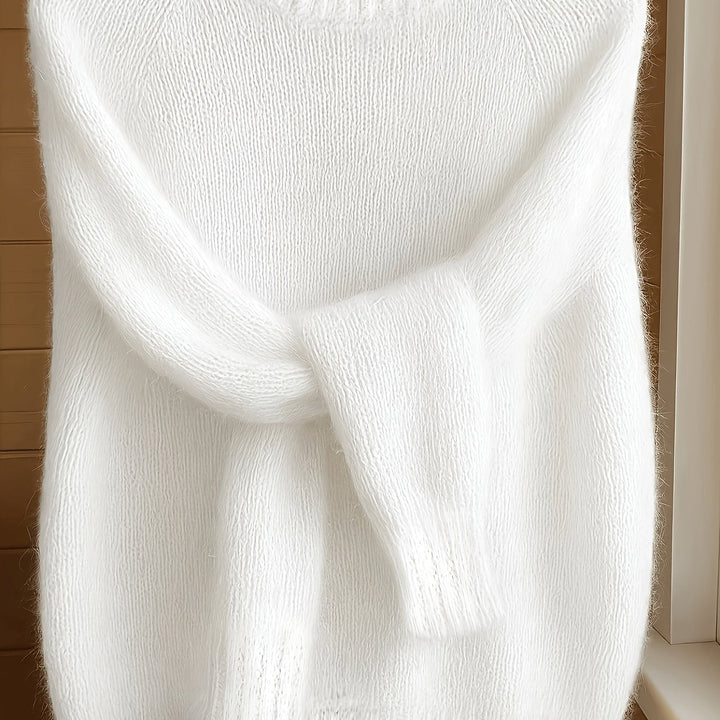 Sabine | Miękki sweter z okrągłym dekoltem