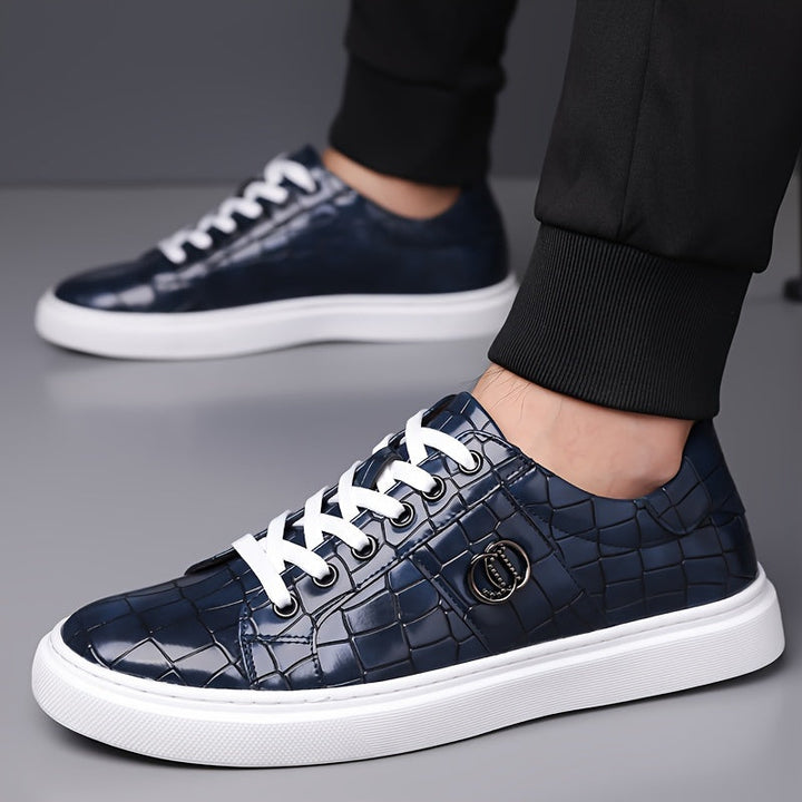 Bruno | Wyrafinowane Sneakersy z Teksturą