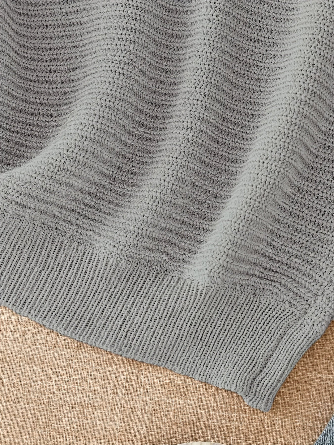 Lena | Luźny Sweter z Otworami