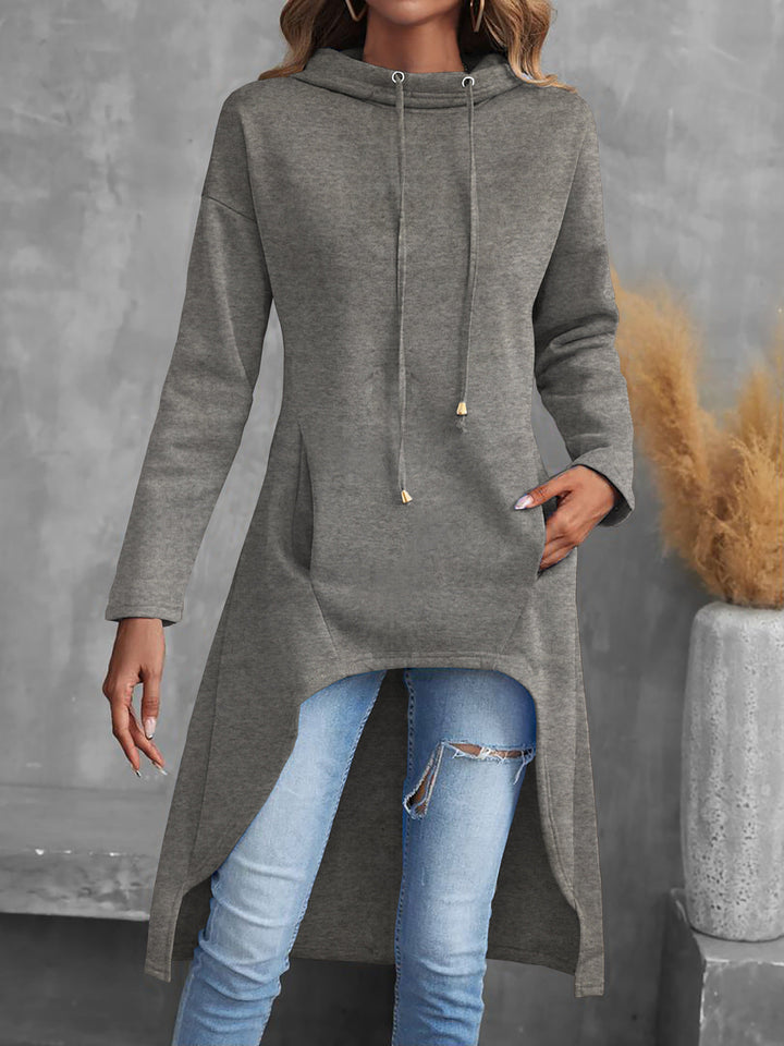 Tabitha | Bluza z kapturem z regulowanym ściągaczem