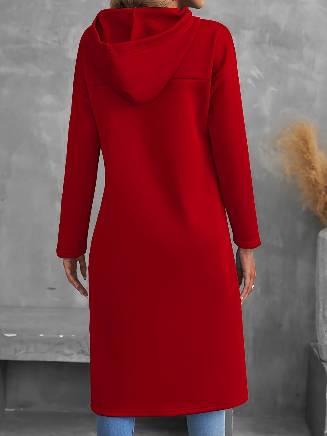 Tabitha | Bluza z kapturem z regulowanym ściągaczem