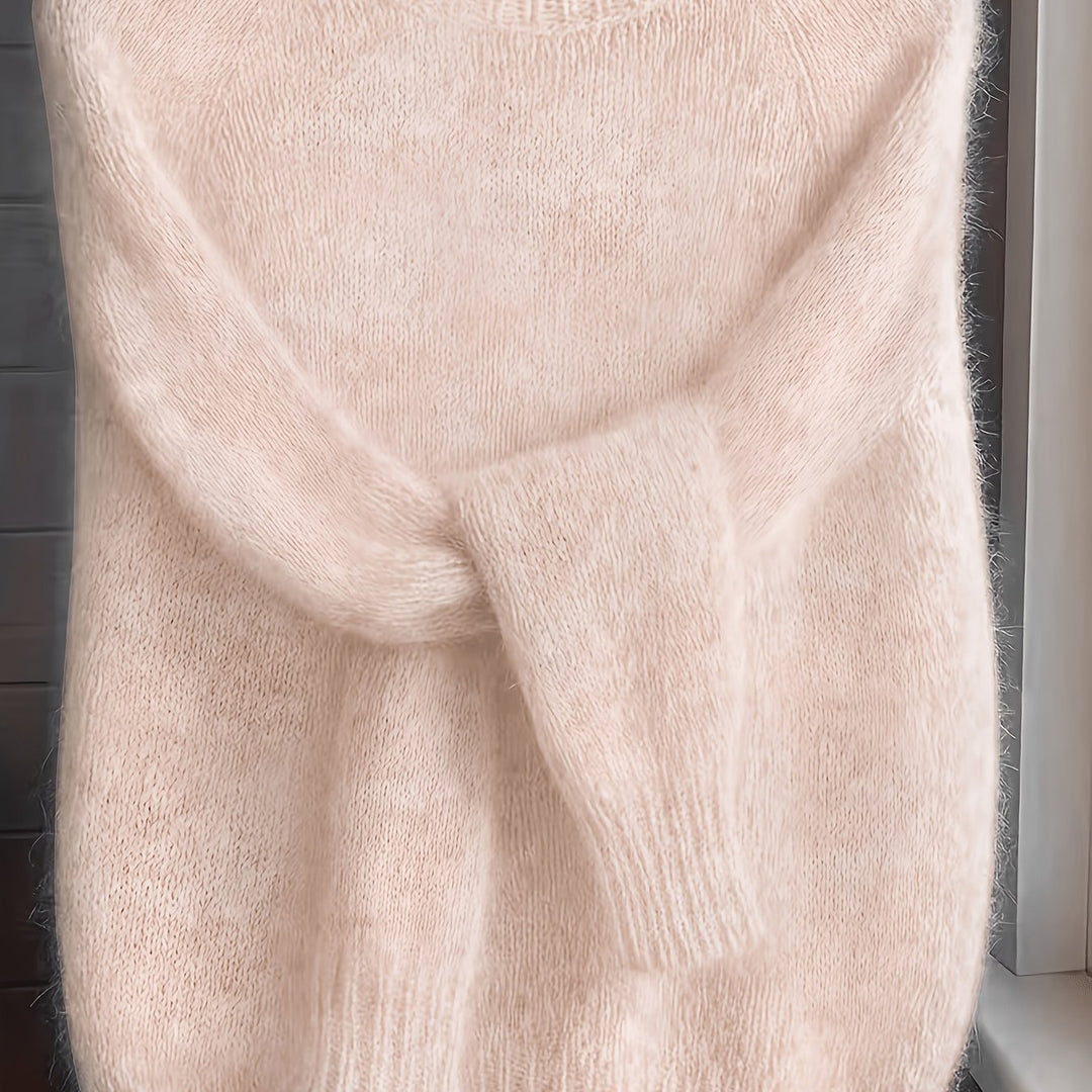 Sabine | Miękki sweter z okrągłym dekoltem