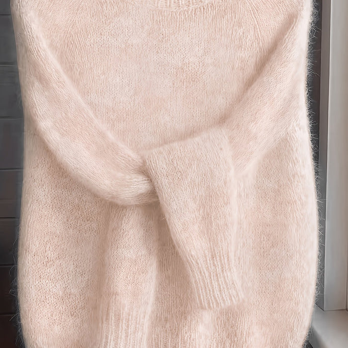 Sabine | Miękki sweter z okrągłym dekoltem