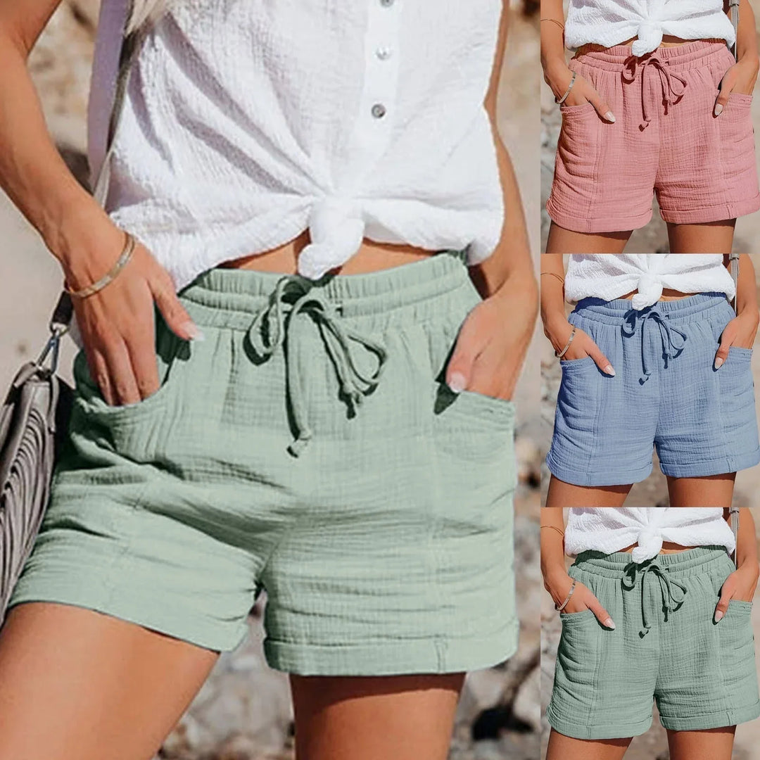 Zaria | Casual Letnie Wygodne Szorty Koronkowe