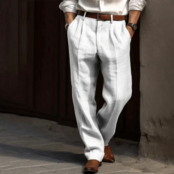 Christopher | Klasyczne Casual Spodnie Garniturowe