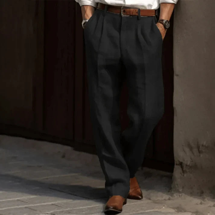 Christopher | Klasyczne Casual Spodnie Garniturowe