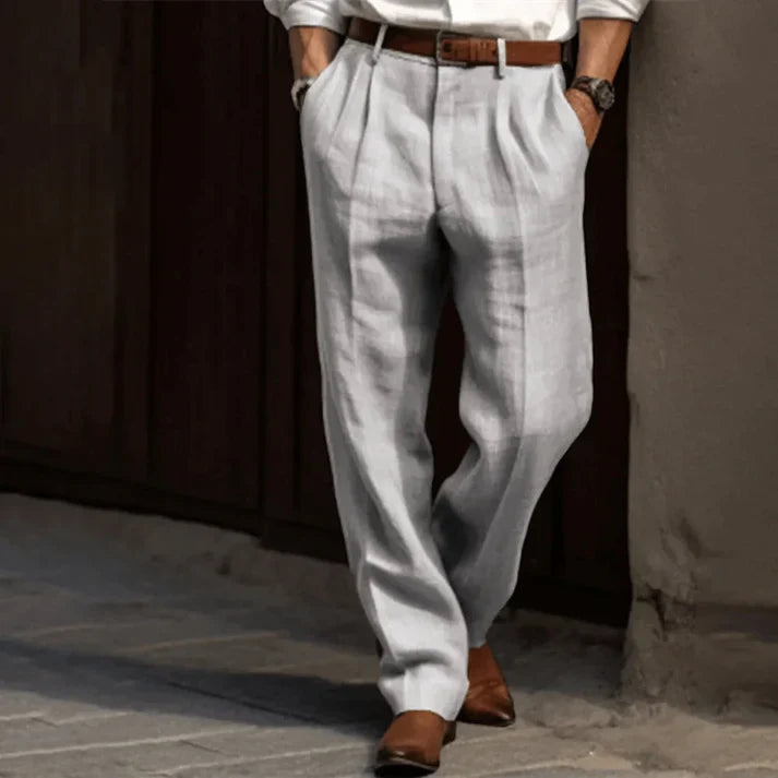 Christopher | Klasyczne Casual Spodnie Garniturowe
