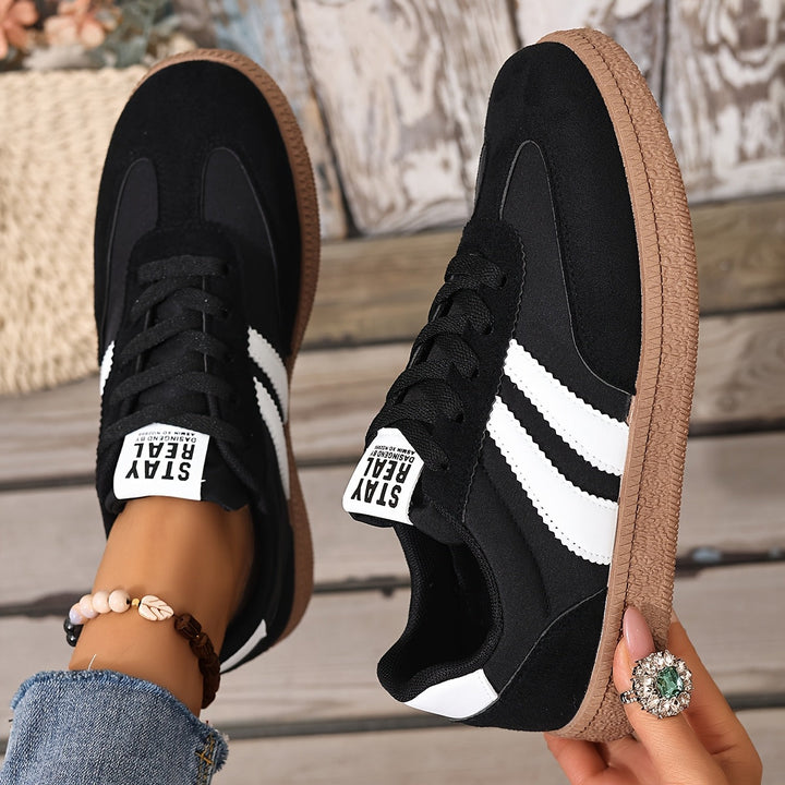 Lena | Klasyczne Sneakersy na Sznurowadła