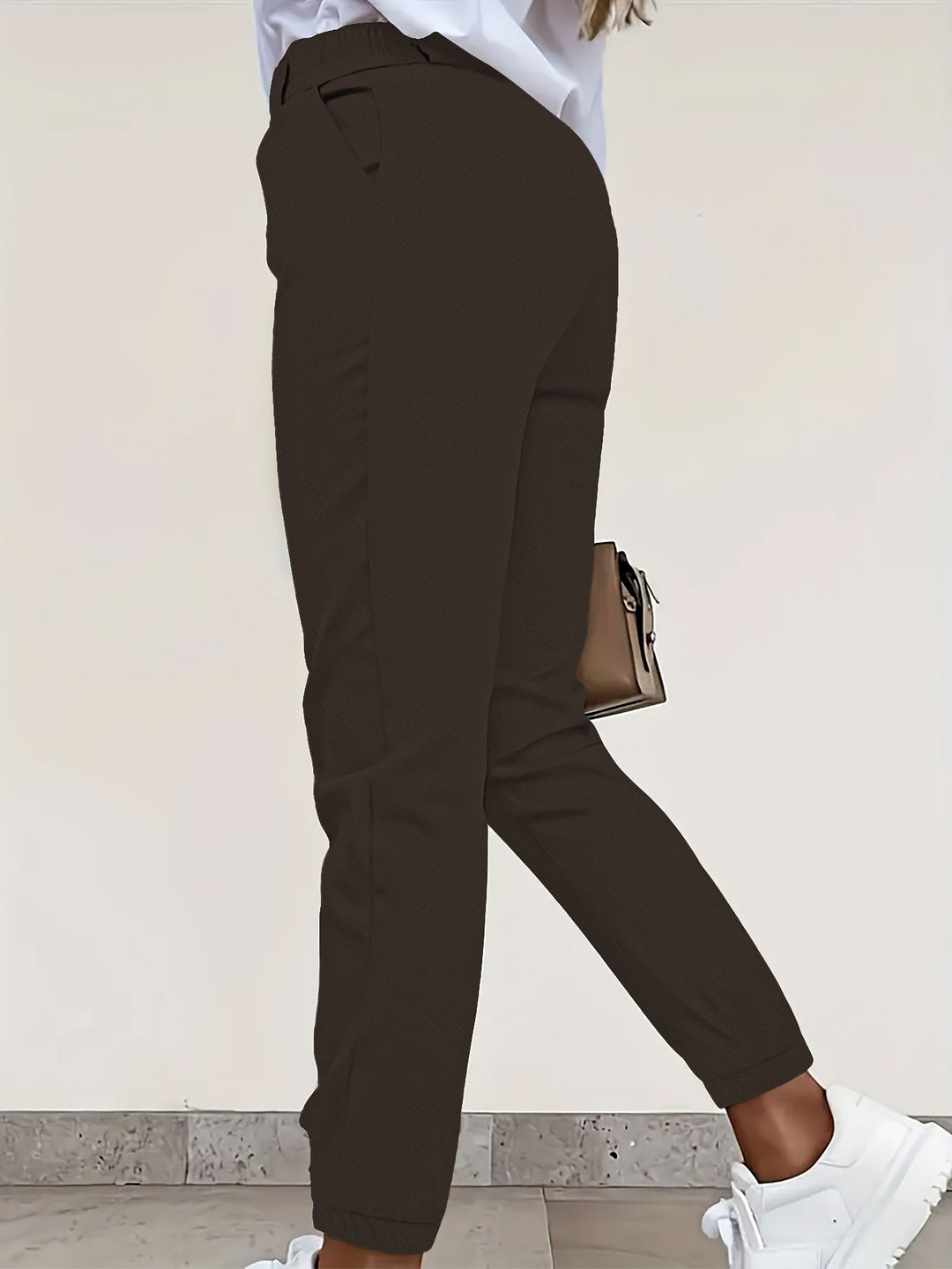 Isabelle | Dopasowane spodnie slim-fit
