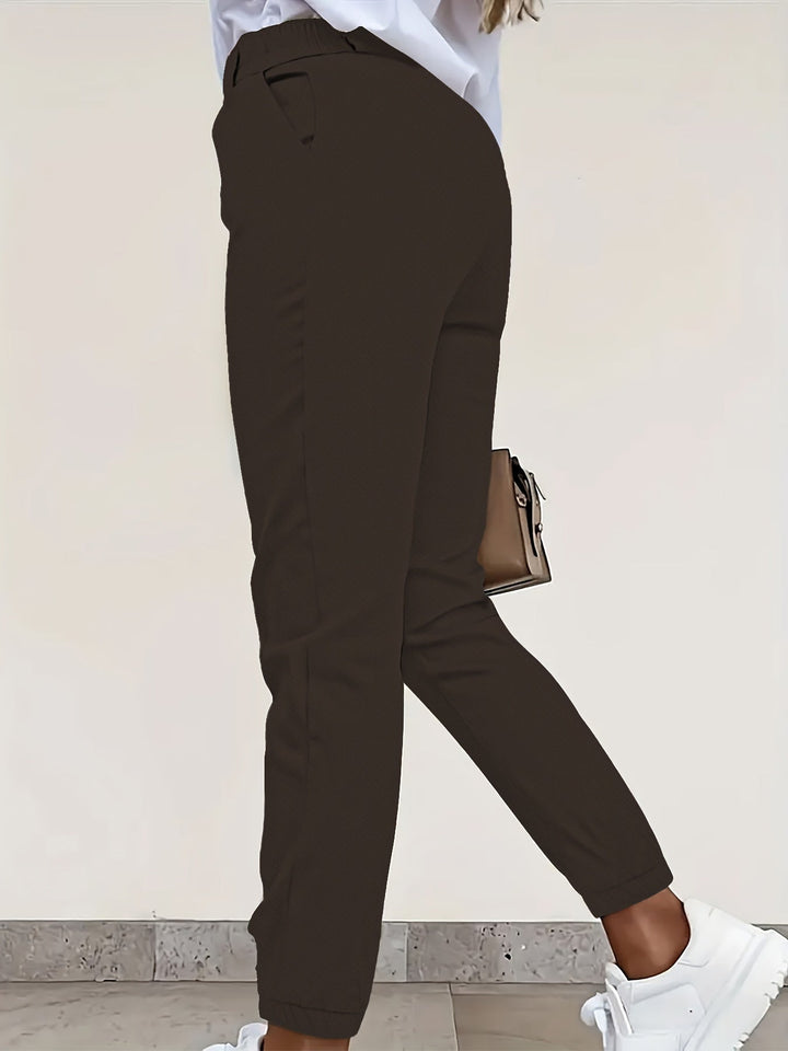 Isabelle | Dopasowane spodnie slim-fit