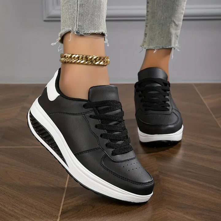 Rhonda | Sneakersy na platformie z wyściółką