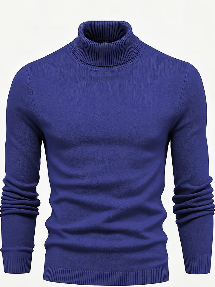 Frederick | Wyszukany Sweter z Wysokim Kołnierzem