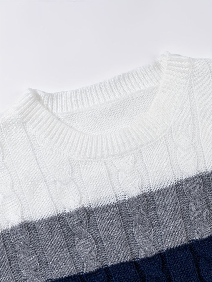 Nolan | Sweter z teksturowanym splotem