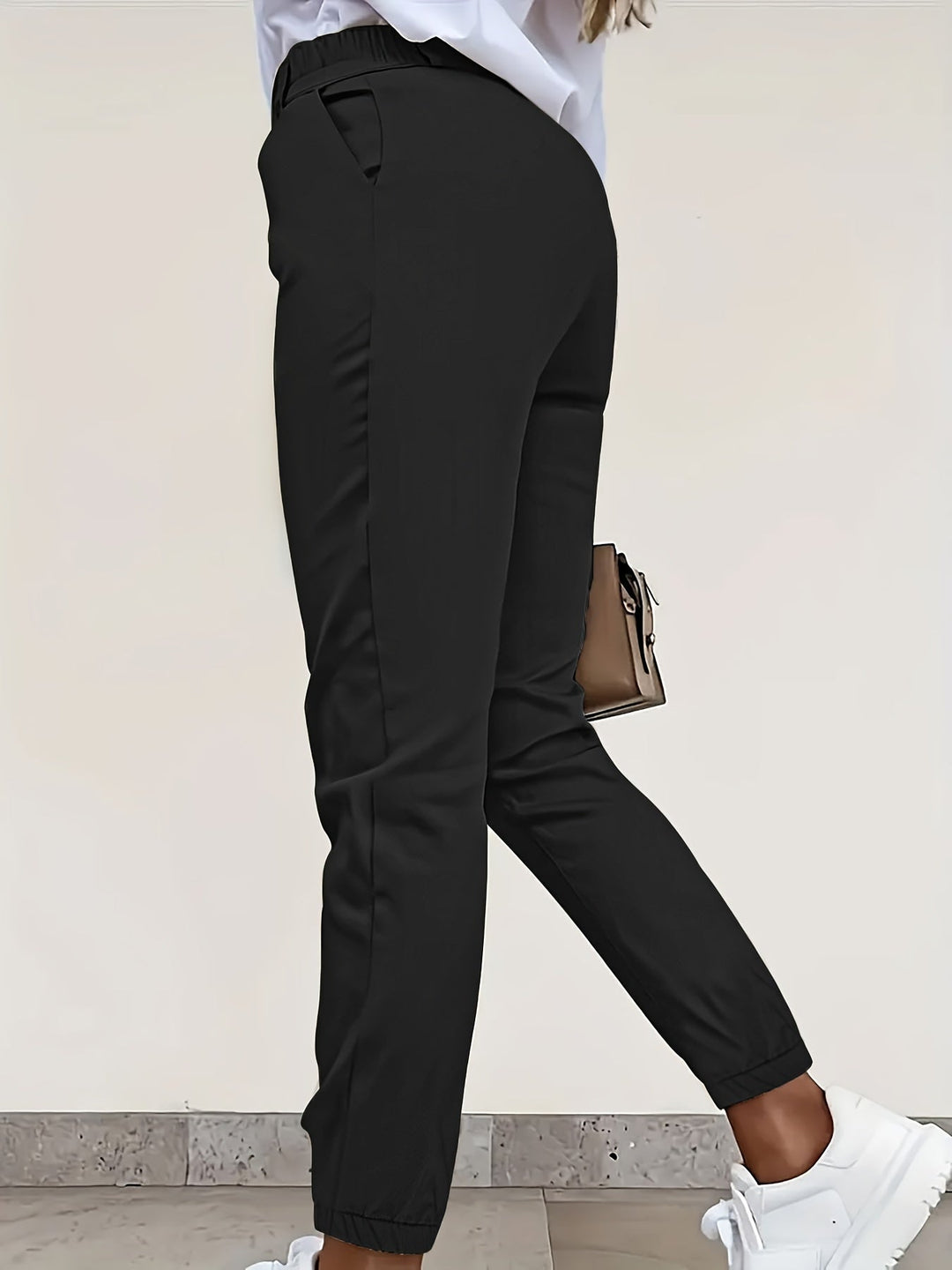 Isabelle | Dopasowane spodnie slim-fit