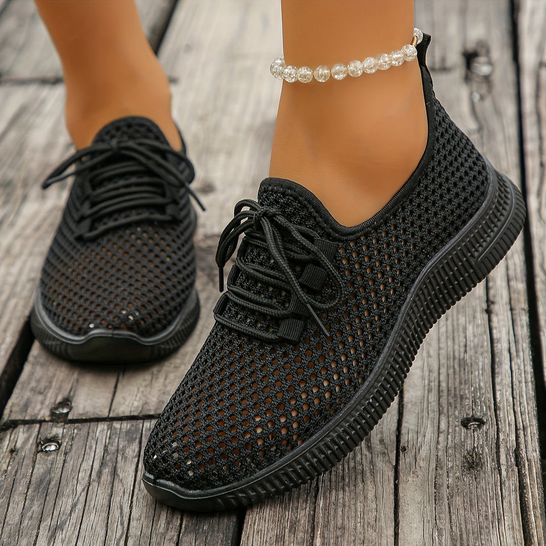 Marina | Przewiewne Sneakersy na Sznurowadła