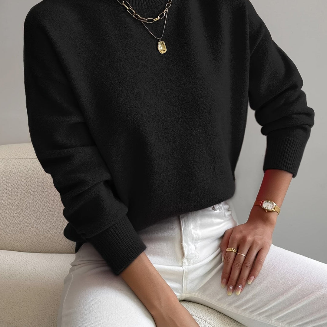 Lorelei | Wyrafinowany Sweter z Mock Neck