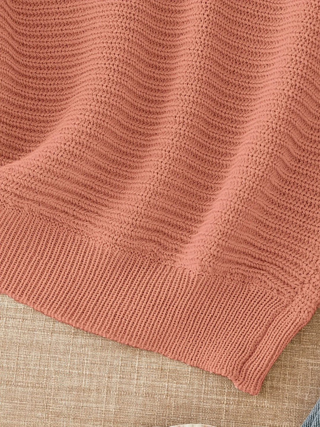 Lena | Luźny Sweter z Otworami