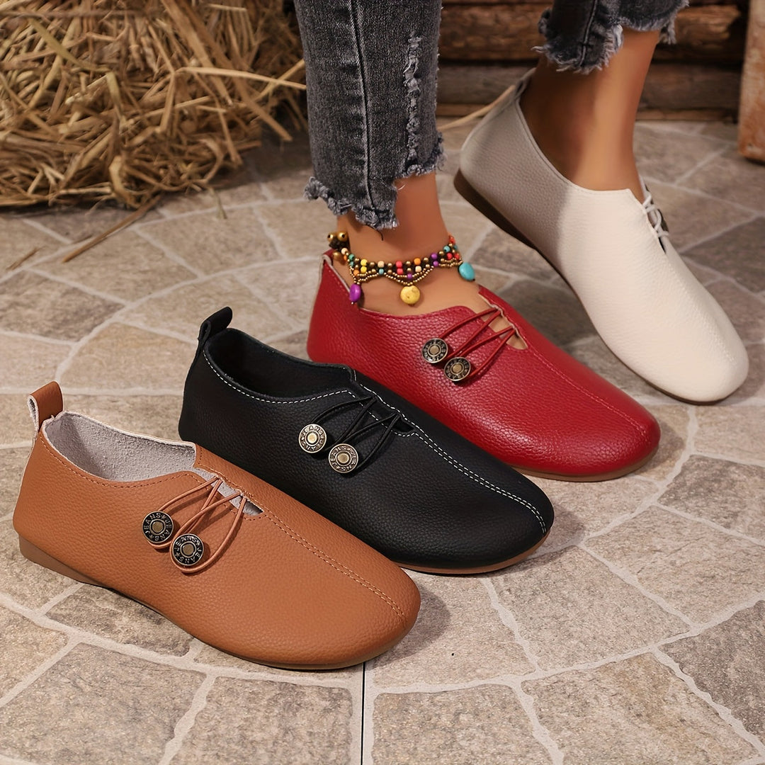 Nadine | Miękkie Mokasyny Slip-On