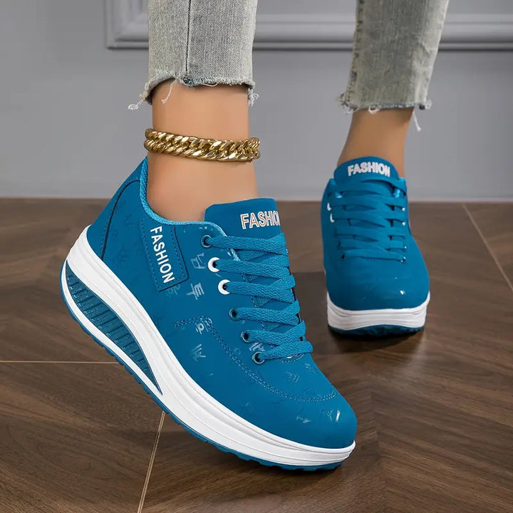 Rhonda | Sneakersy na platformie z wyściółką
