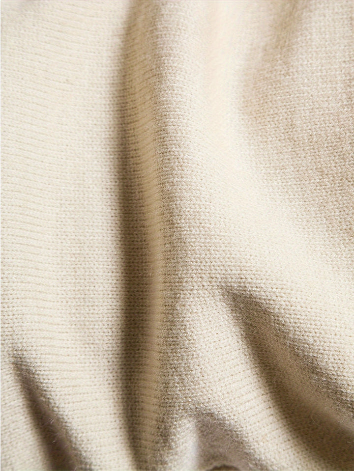 Malcolm | Klasyczny Sweter z Mock-Neck