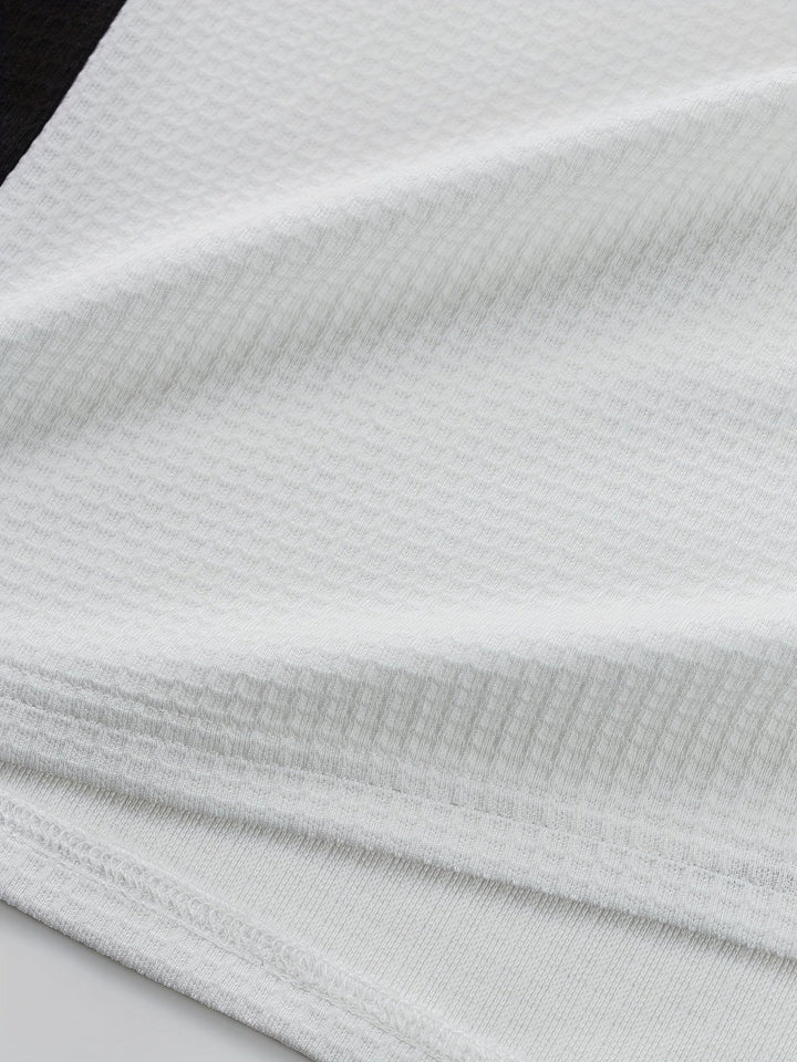 Curtis | Teksturowany longsleeve Henley