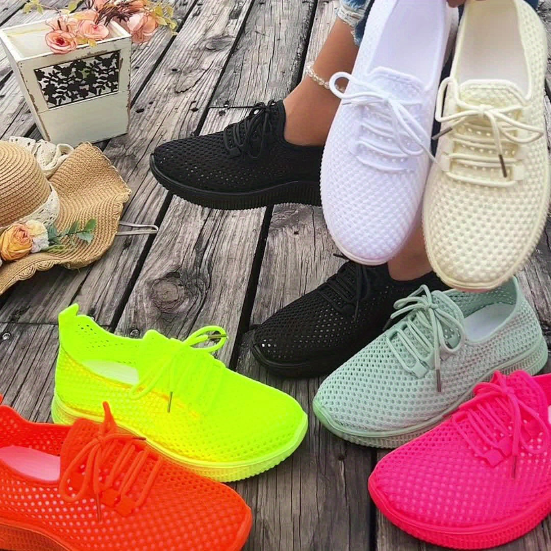 Marina | Przewiewne Sneakersy na Sznurowadła
