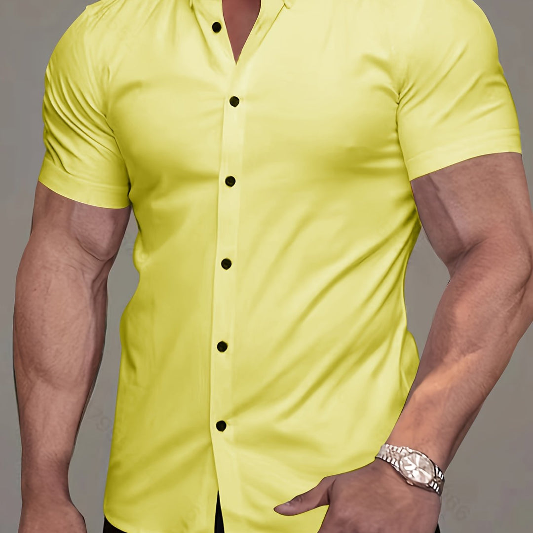 Weston | Elegancka Koszula z Krótkim Rękawem