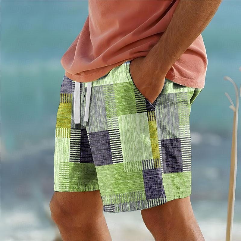 Dean | Szorty kąpielowe w stylu patchwork