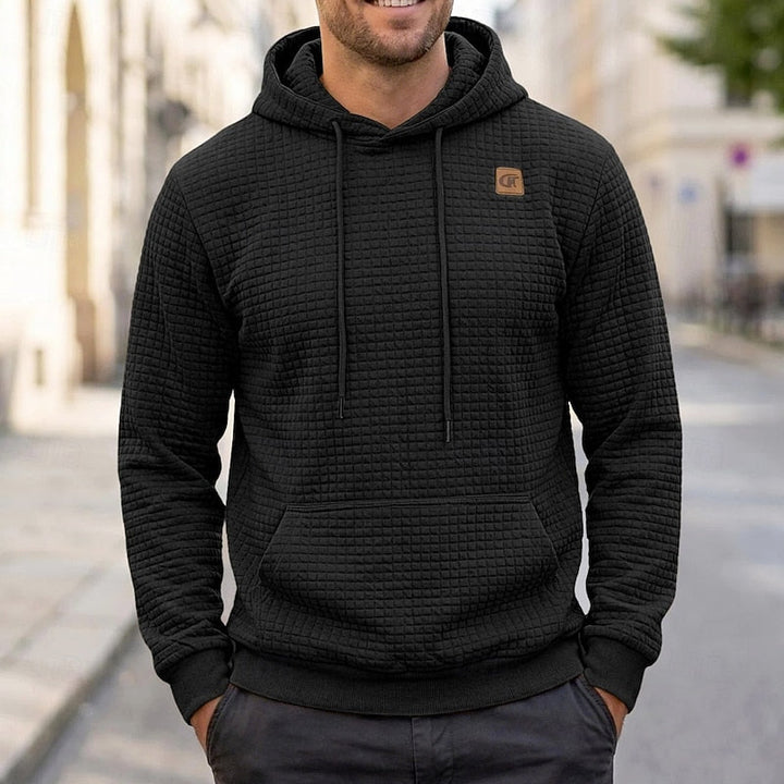 Bryce | Teksturowana Bluza z Kapturem