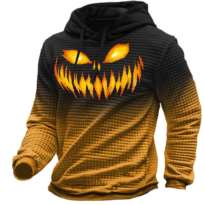 Harlan | Halloween Teksturowana Grafika Hoodie