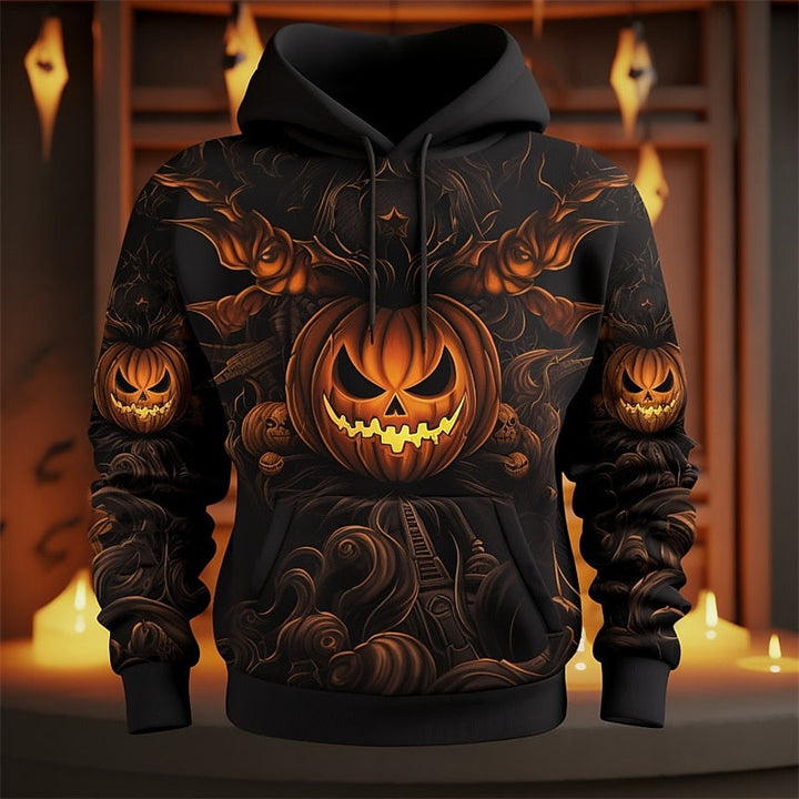 Holden | Halloweenowy Kaptur z Wzorem Dyni