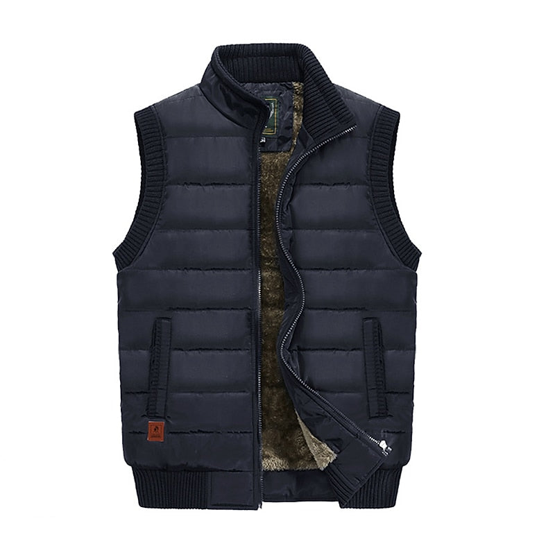 Baxter | Pikowany Gilet z Stojącym Kołnierzem