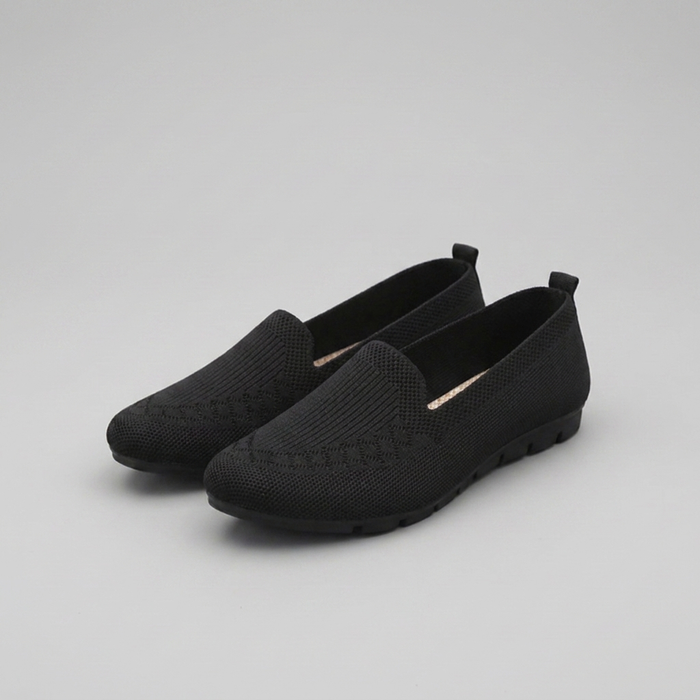 Damskie Mokasyny Slip-On z Dzianiny do Codziennego Noszenia
