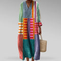 Amillia | Stylowa Sukienka Geometric V-Neck