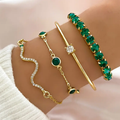 Connie | Zestawy Bransoletek Vintage z Cyrkoniami