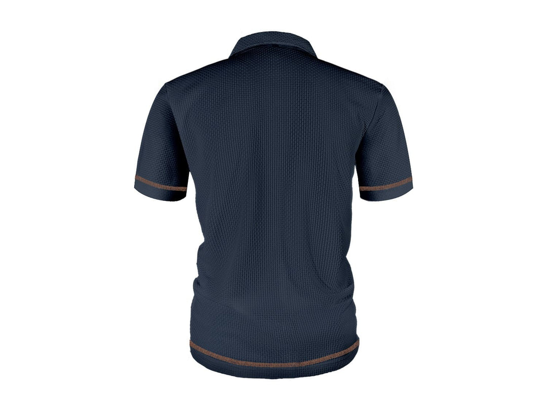 Harrison | Elegancka Koszulka Polo z Teksturą