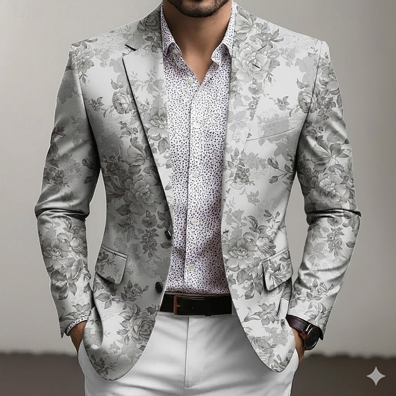 Beckett | Elegancki blazer w kwiatowy wzór