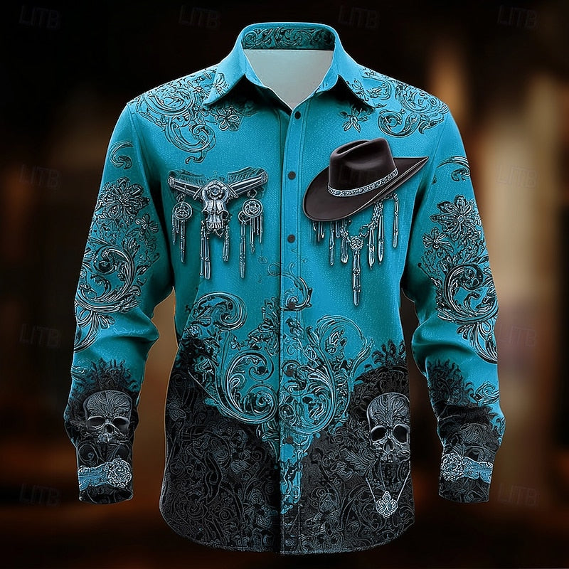 Clint | Koszulka na Halloween w stylu western