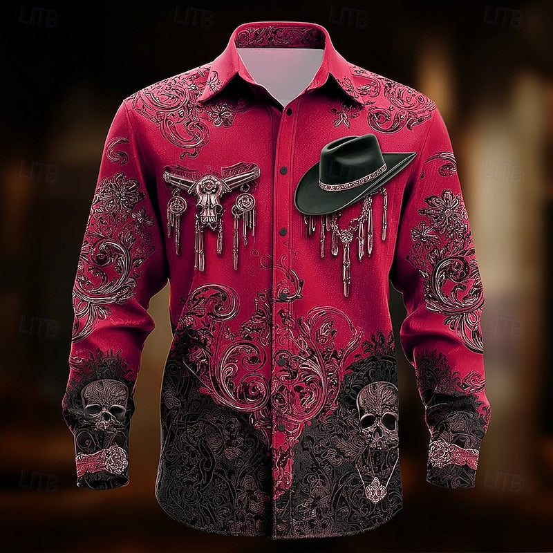 Clint | Koszulka na Halloween w stylu western