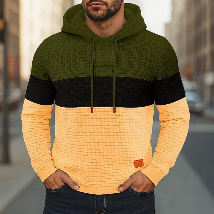 Hollis | Bluza z kapturem w stylu kolor-block