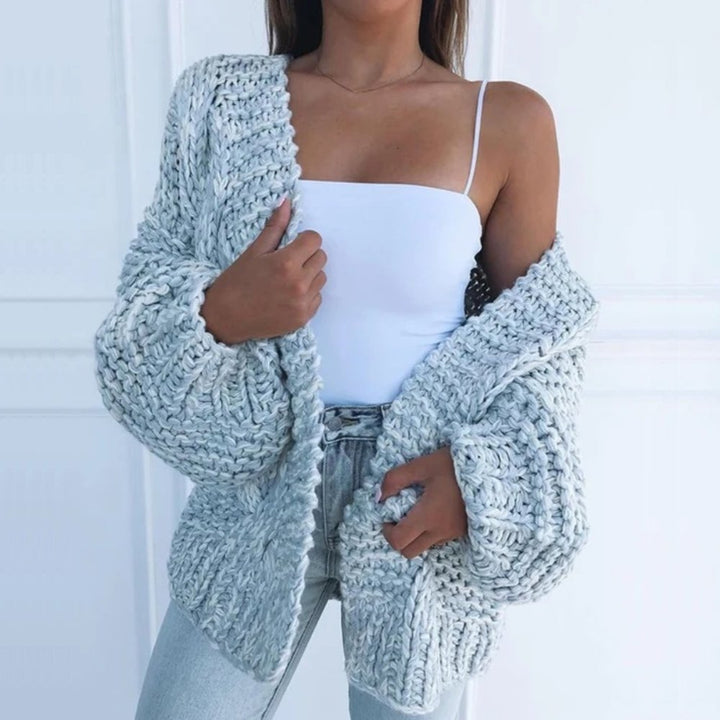 Cecily | Gruby Sweter Kardigan