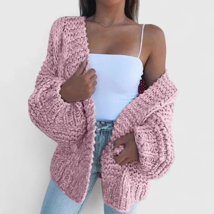 Cecily | Gruby Sweter Kardigan