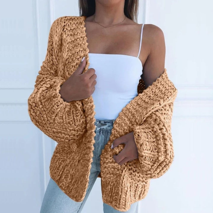 Cecily | Gruby Sweter Kardigan